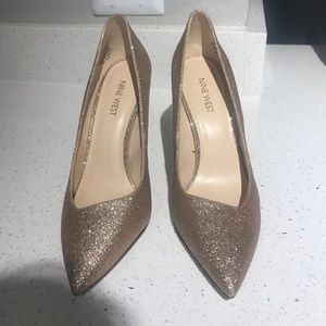 Glitter Nine West Heels